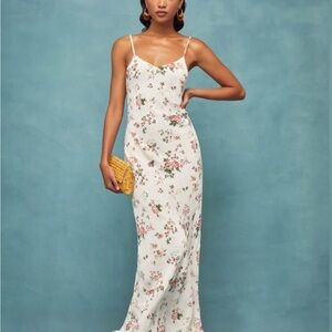 Reformation Floral Germaine Maxi Dress